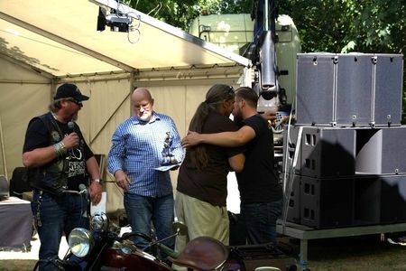 20 Jahres Feier der Biker-Schmiede in Berlin