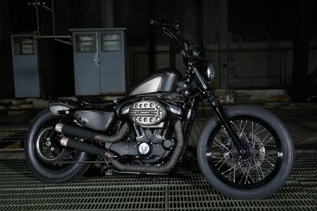 Frisco Motorrad von der Seite