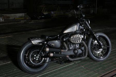 Frisco Motorrad von der Seite