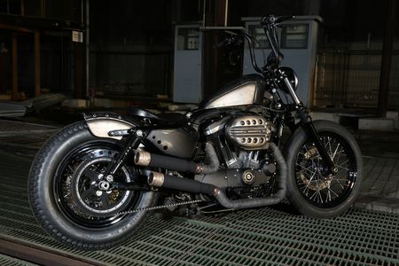 BOBA003Frisco Motorrad von der Seite8