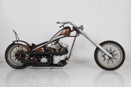 Chopper SE Motorrad von der Seite