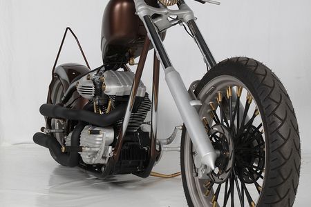 Chopper SE Motorrad von vorne