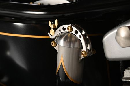 Motorrad Pandoras Box Nahaufnahme