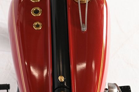 Motorrad Pandoras Box Nahaufnahme