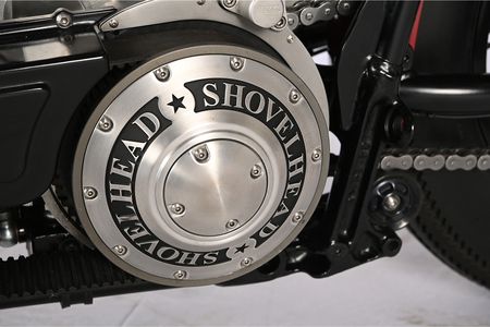 Motorrad Pandoras Box Nahaufnahme