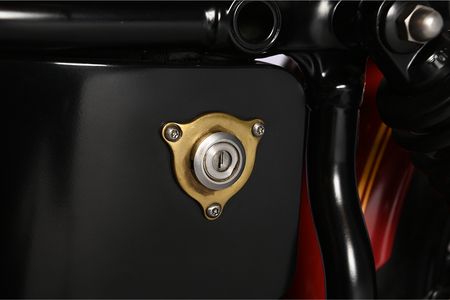 Motorrad Pandoras Box Nahaufnahme