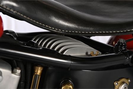 Motorrad Pandoras Box Nahaufnahme