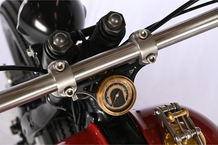 Motorrad Pandoras Box Nahaufnahme