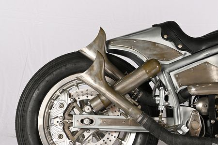 Motorrad Race 120 Hinterrad