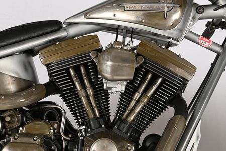 Motorrad Race 120 Nahaufnahme der Seite